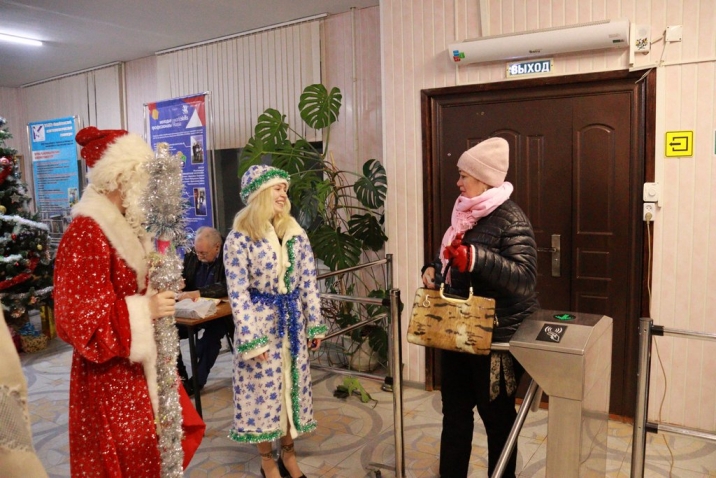 Поздравление от студентов колледжа