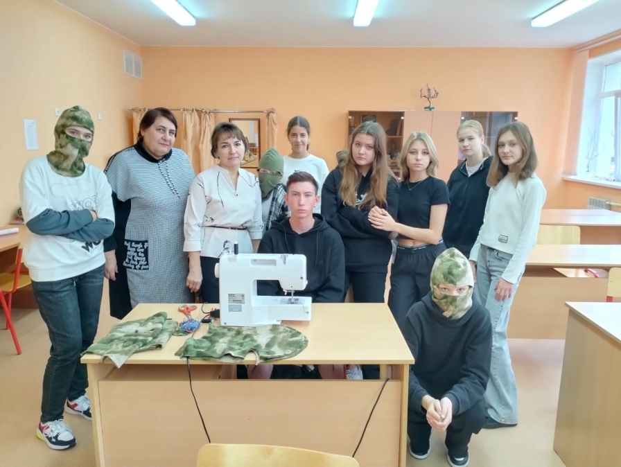 Мастер-класс по технологии швейного производства в Ряжской средней школе N2