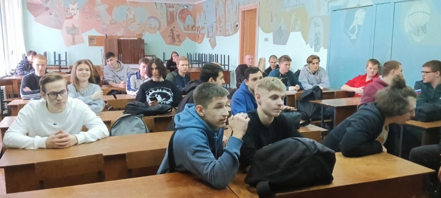 Сегодня со студентами 3 курса состоялась встреча с представителями АО 