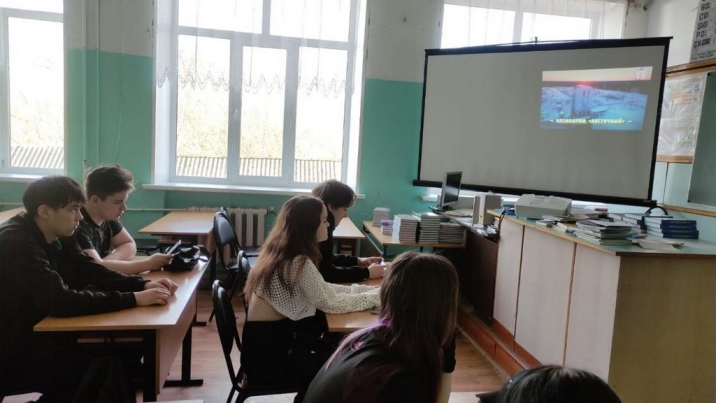 Очередной урок в рамках программы 